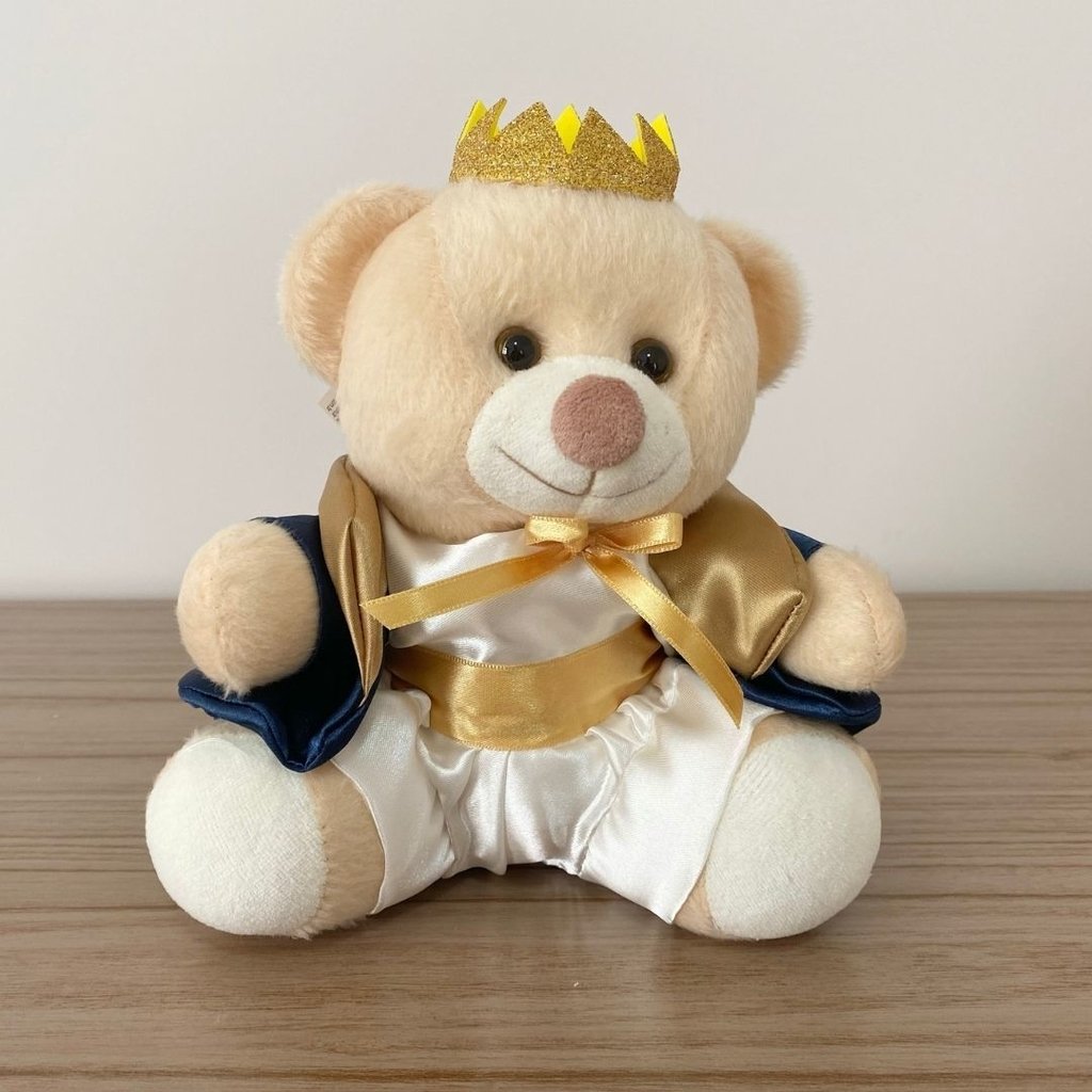 Urso Rei (Trio - Azul Marinho)