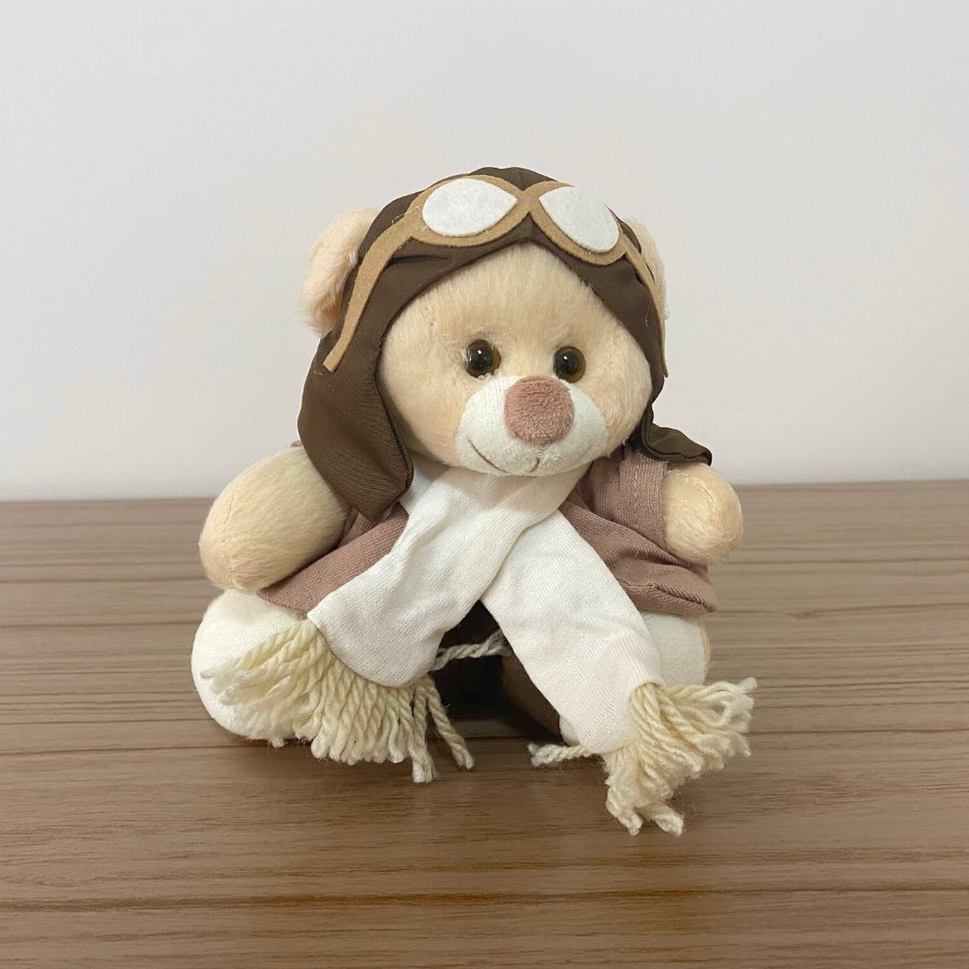 Urso Aviador (Bege)