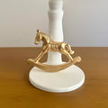 Cavalinho Em Resina (Dourado)