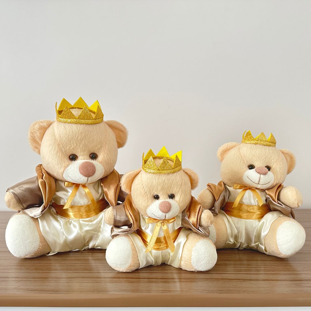 Urso Rei (Trio - Bege)