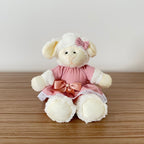 Ovelha de Pelúcia Perna Longa (Trio - Vestido Rosé)
