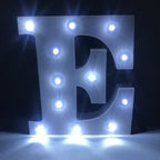 Letra de Led - Luminária Letra E
