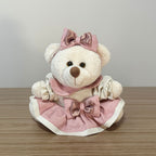 Ursa De Pelúcia Zoe Linho (Rosé)