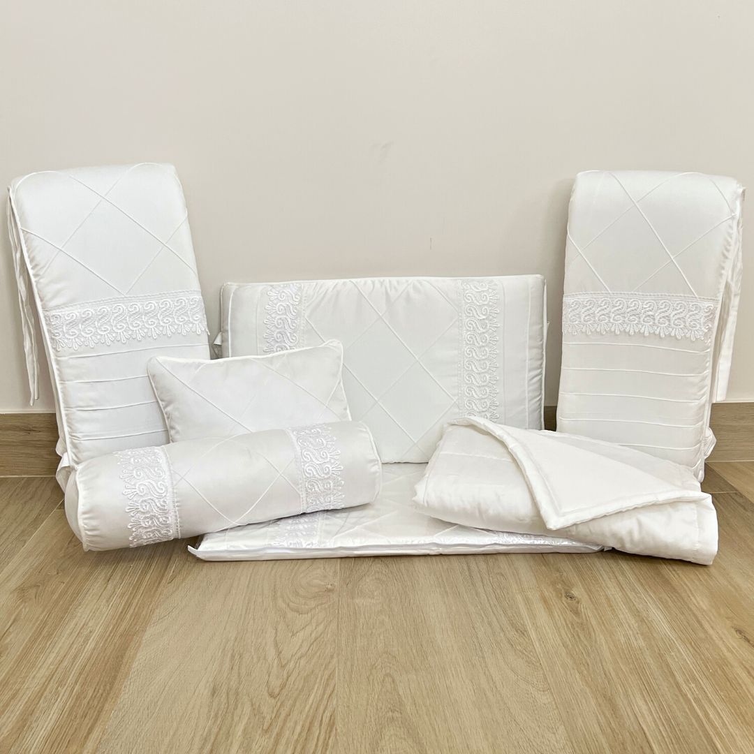 Kit Berço 400 Fios (Branco)