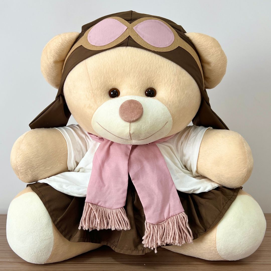Ursa Aviadora (Rosé) - GG - 48cm