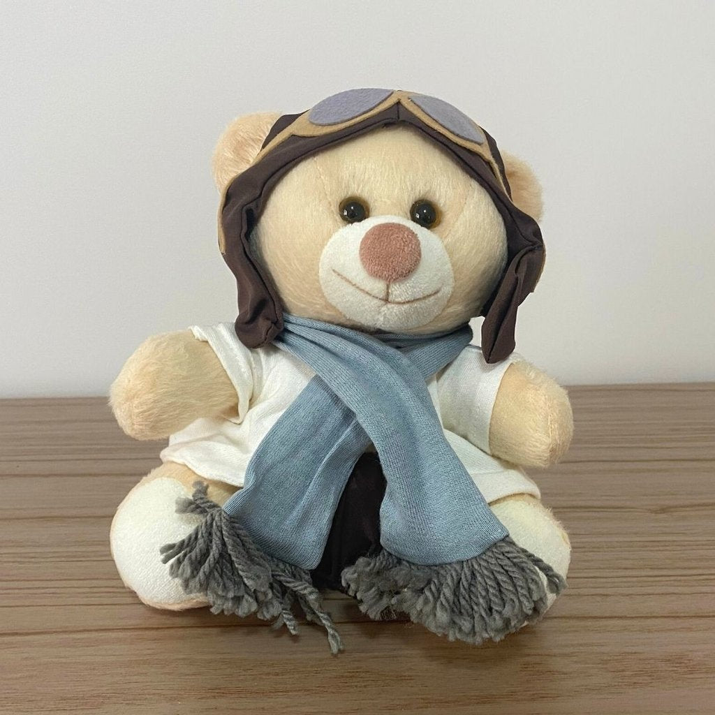 Urso Aviador (Cinza)