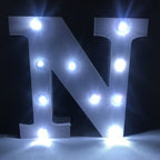 Letra de Led - Luminária Letra N