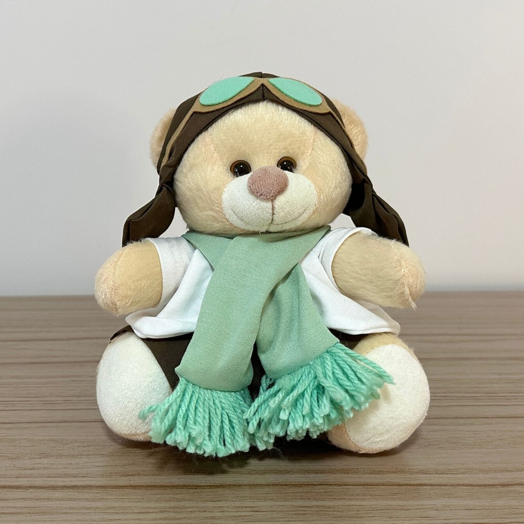 Urso Aviador (Trio - Verde)