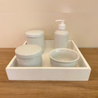 Peça Avulsa Pra Kit Higiene De Porcelana (Branca)