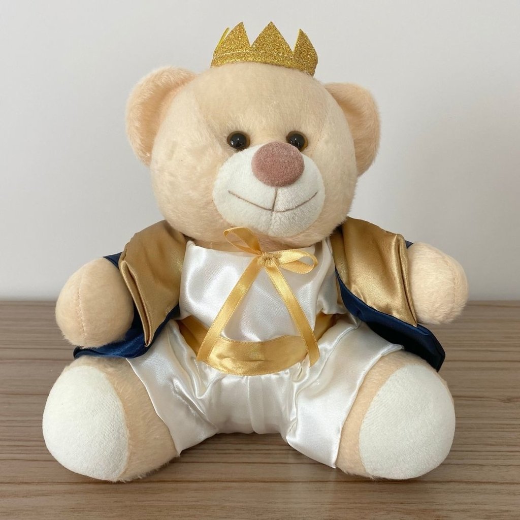 Urso Rei (Trio - Azul Marinho)