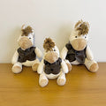 Cavalo De Pelúcia Perna Longa (Trio - Bege)