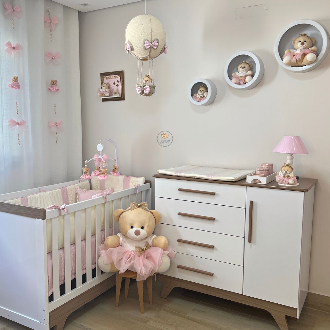 Ursa Realeza (Rosa) - KIT PRONTO