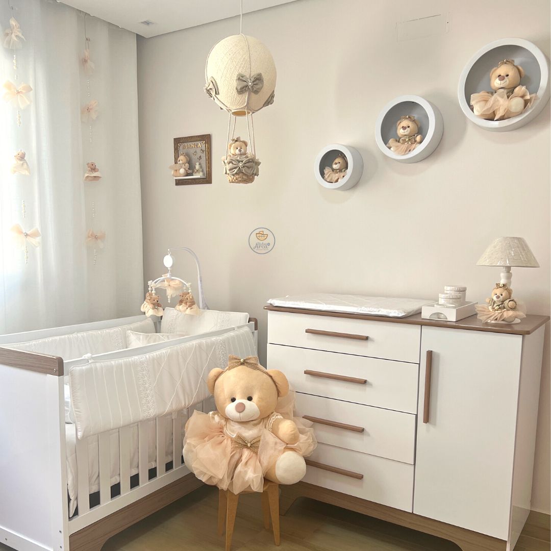 Ursa Realeza (Bege Palha) - KIT PRONTO