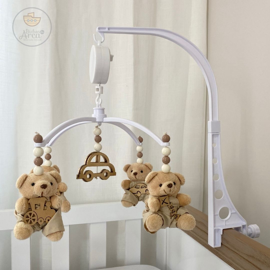 Urso Brinquedo (Bege) - KIT PRONTO
