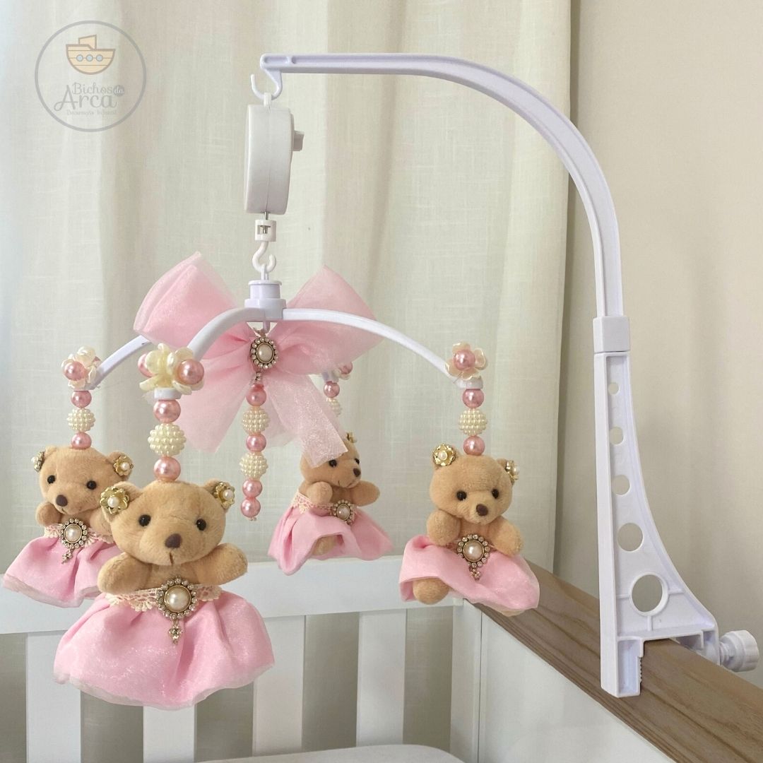 Ursa Realeza (Rosa) - KIT PRONTO