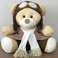 Urso Aviador (Bege) - GG - 48cm