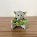 Elefante De Pelúcia 12cm (Verde)