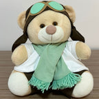 Urso Aviador (Verde) - GG - 48cm