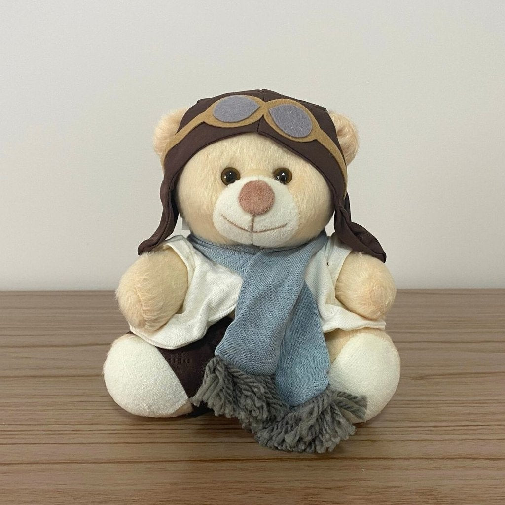 Urso Aviador (Cinza)