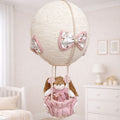 Lustre Balão (Rosé Floral) + Boneca Jardim Encantado (Rosé)