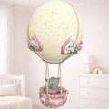 Lustre Balão (Rosé Floral) + Elefante Safari (Rosé)