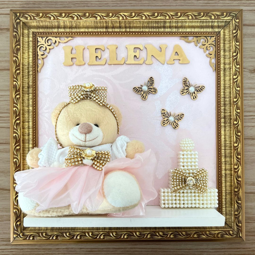 Ursa Realeza (Rosa) - KIT PRONTO